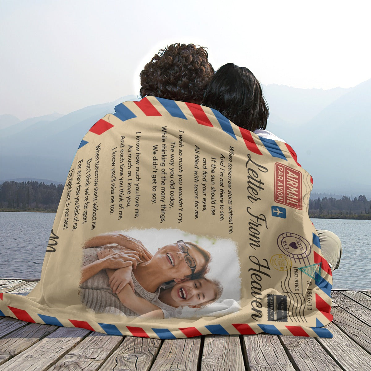Letter From Heaven Photo Blankets