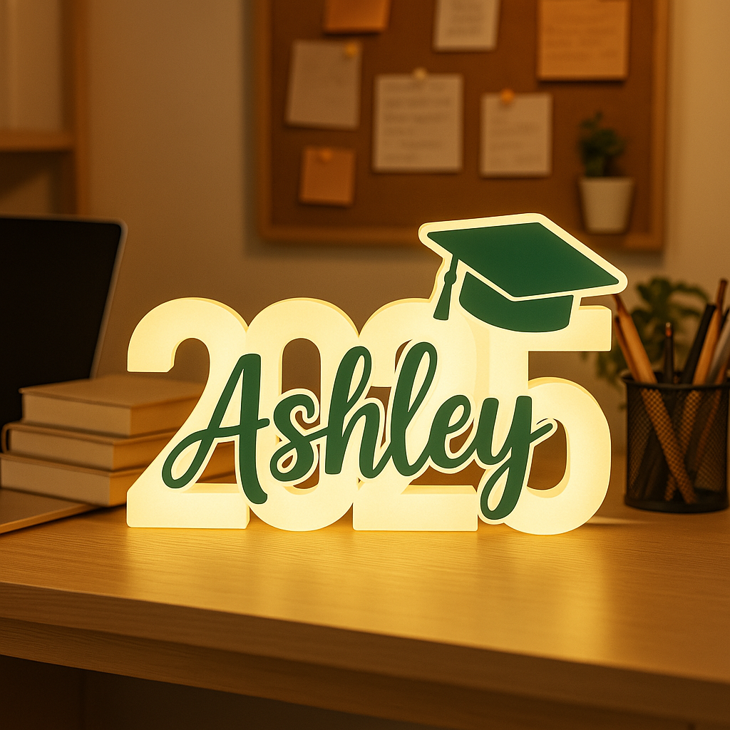 Class Of 2025 Graduation Personalized Light Box, Graduation Gift, Graduation Party Decoration