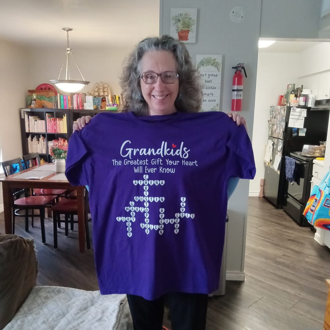 The Greatest Gift You Ever Know Crossword Puzzle Art Personalized Shirt | A Heartfelt Gift for Grandma's Birthday, Mother’s Day, or Just Because