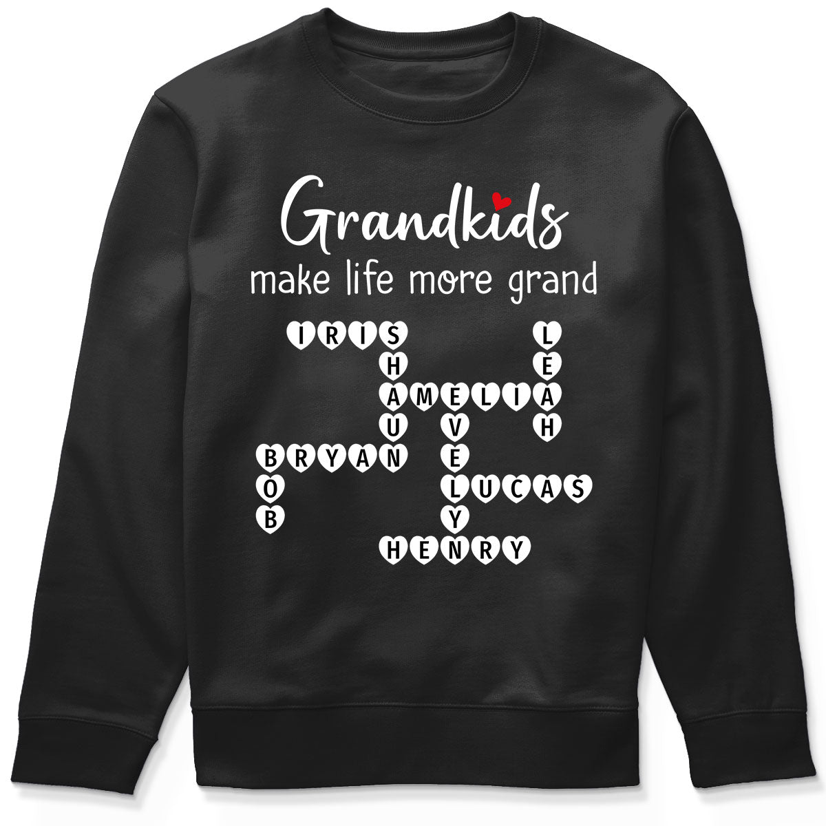 The Greatest Gift You Ever Know Crossword Puzzle Art Personalized Shirt | A Heartfelt Gift for Grandma's Birthday, Mother’s Day, or Just Because