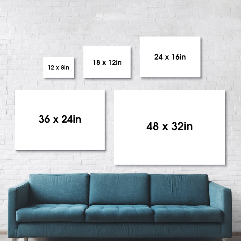 Always With You Sky Family Members, Memorial Personalized Poster, Sympathy Gift