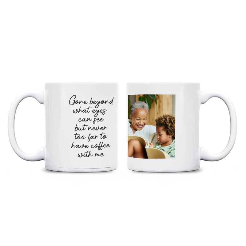 Sympathy Gift Memorial Custom Photo Mug