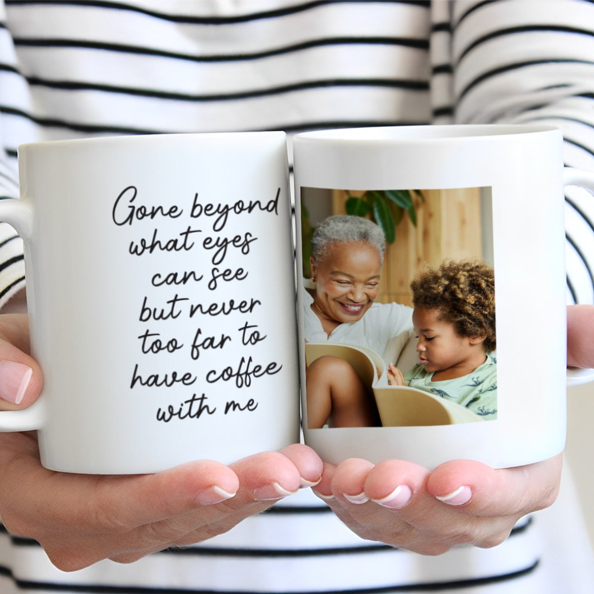Sympathy Gift Memorial Custom Photo Mug