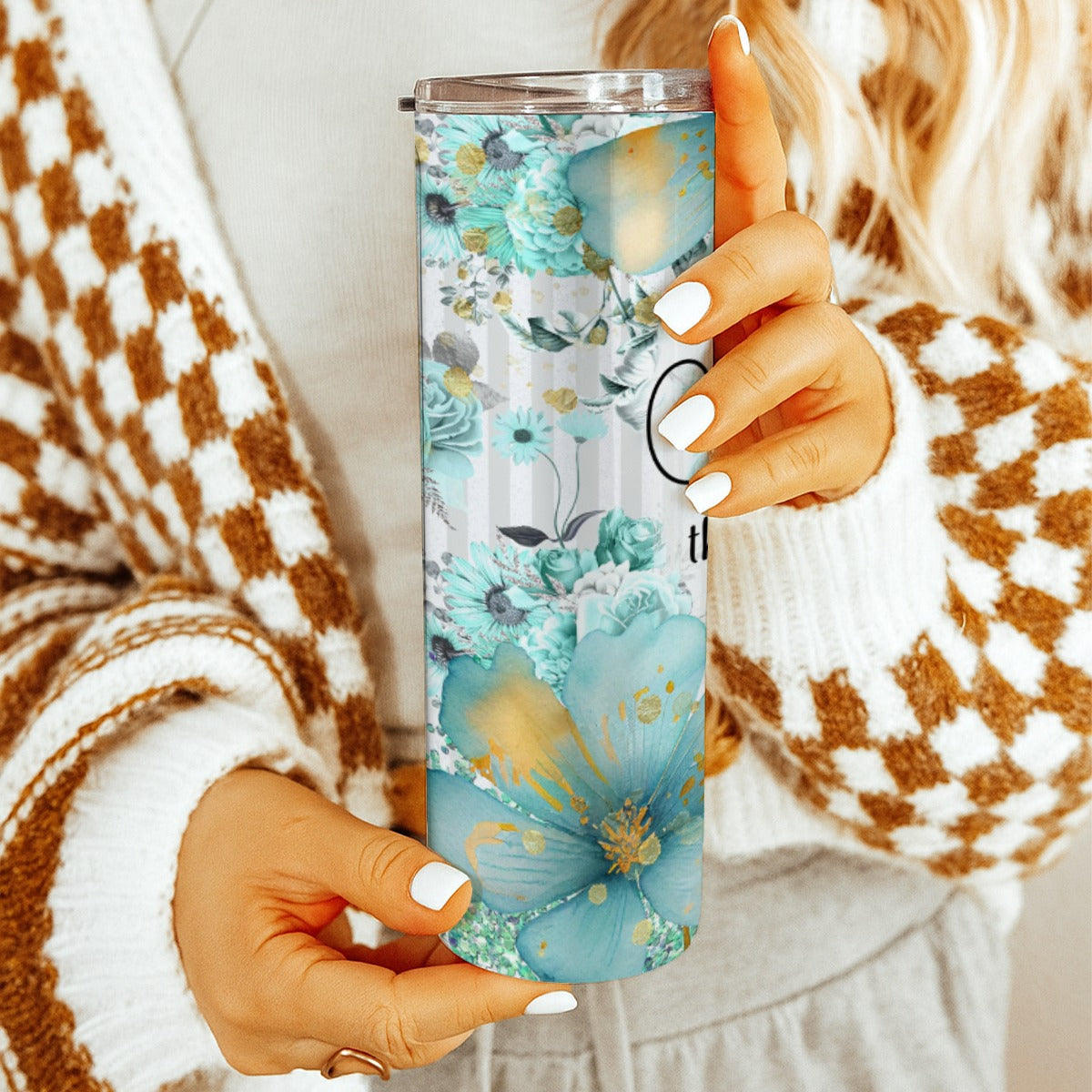 Those We Love Don't Go Away Skinny Tumbler 20oz