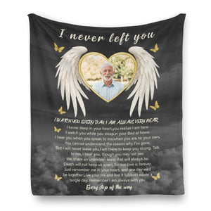 I Never Left You - Personalized Photo Blanket