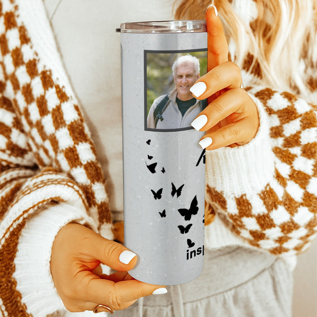 Your Legacy Of Love Kindness Strength Memorial Skinny Tumbler 20oz
