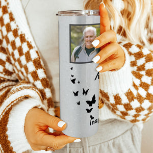Your Legacy Of Love Kindness Strength Memorial Skinny Tumbler 20oz