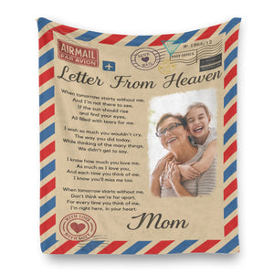 Letter From Heaven Photo Blankets