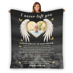I Never Left You - Personalized Photo Blanket