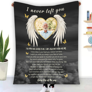I Never Left You - Personalized Photo Blanket