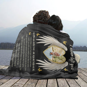 I Never Left You - Personalized Photo Blanket