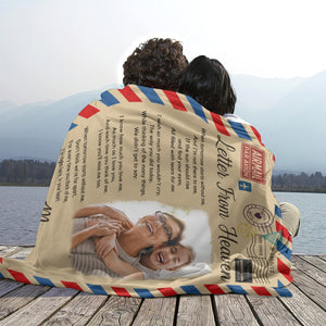 Letter From Heaven Photo Blankets