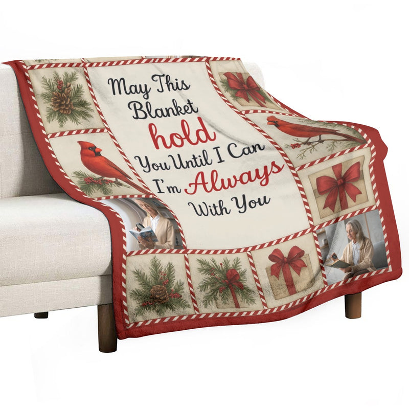 Personalized Memorial Blanket, Custom Photo Memorial Blanket