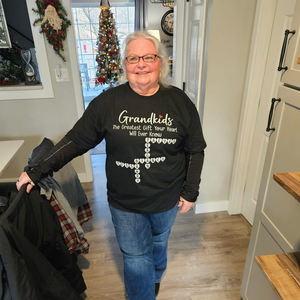 The Greatest Gift You Ever Know Crossword Puzzle Art Personalized Shirt | A Heartfelt Gift for Grandma's Birthday, Mother’s Day, or Just Because