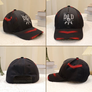 Best Dad Ever Fist Bump Personalized Classic Cap, Gift For Dad, Gift For Husband, for Father's Day